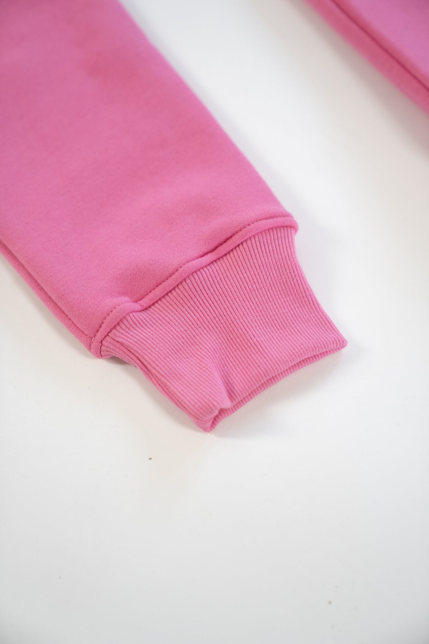 Oversized pink hoodie