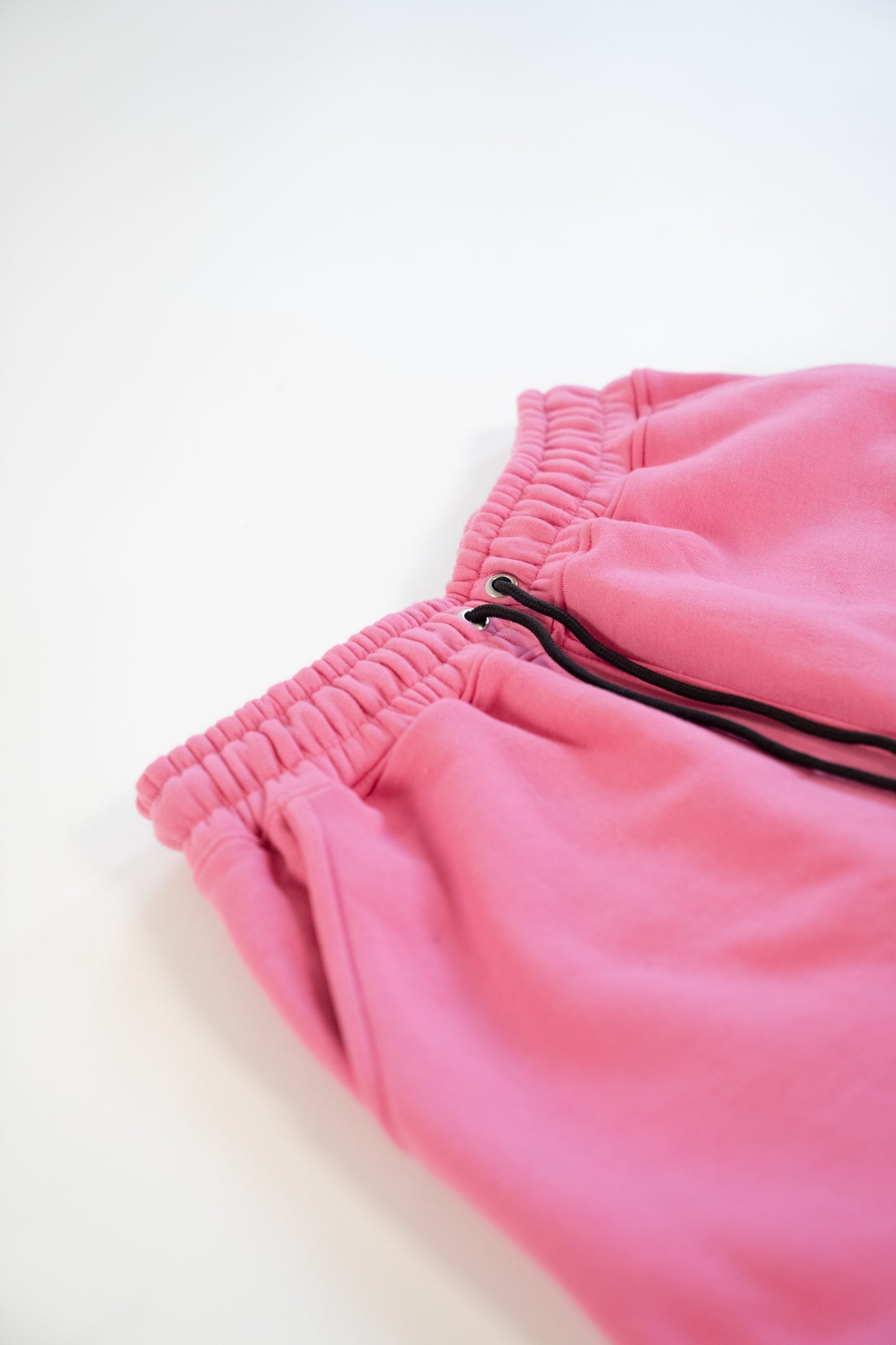 Oversized wide legged pink jogger
