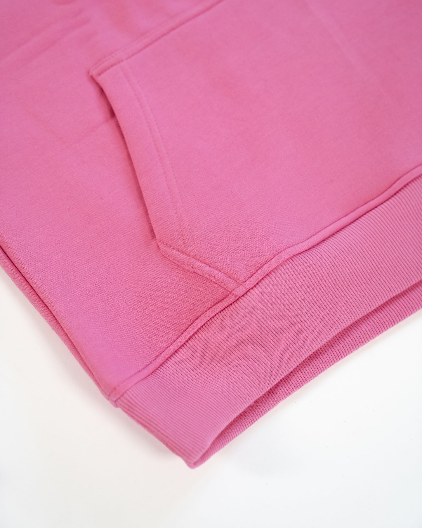 Oversized pink hoodie